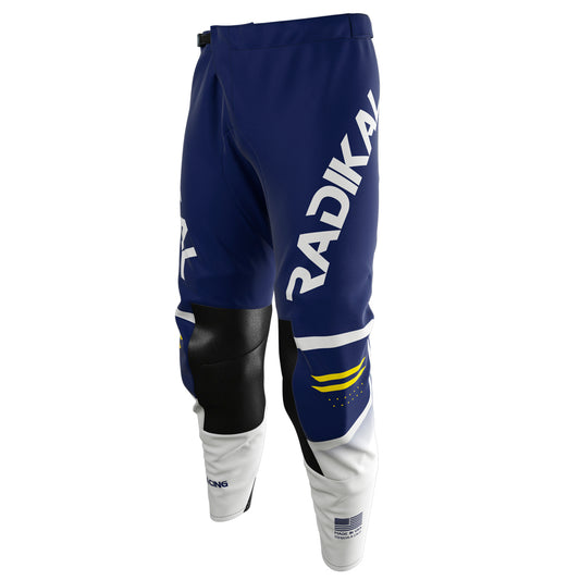 RADIKAL FACTORY COLLECTION BLUE/YELLOW PANTS