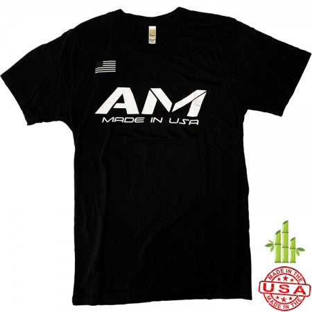 AM T-shirt Black Bamboo