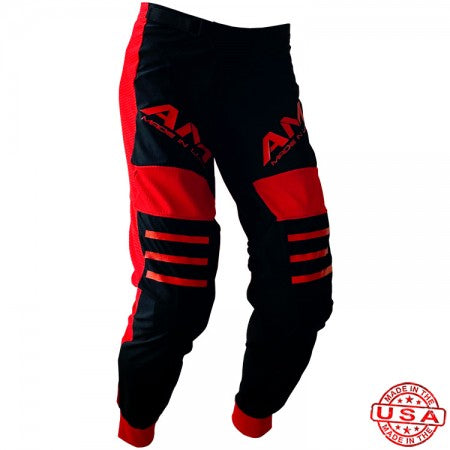 AM Red/Black 2.0 vented pro pants